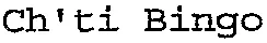 Ch'ti Bingo