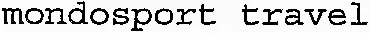 mondosport travel