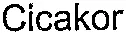 Cicakor