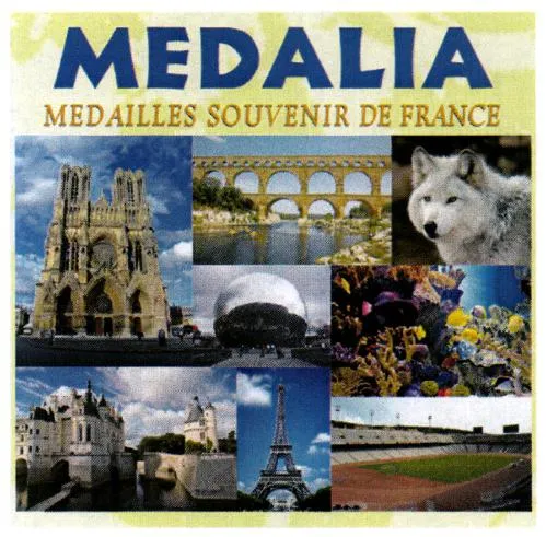 MEDALIA MEDAILLES SOUVENIR DE FRANCE