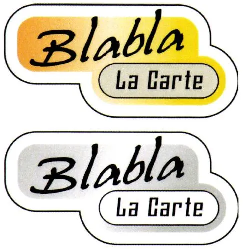 BLABLA LA CARTE