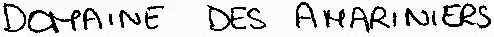 DOMAINE DES AMARINIERS