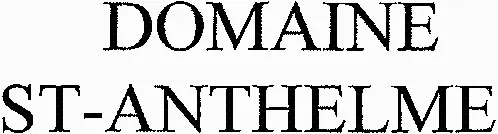DOMAINE ST-ANTHELME