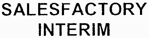 SALESFACTORY INTERIM
