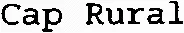 Cap Rural
