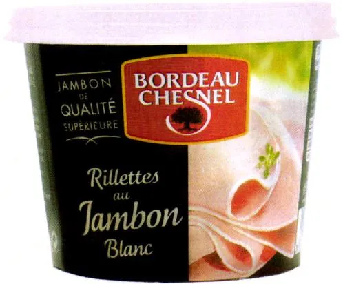 BORDEAU CHESNEL RILLETTES AU JAMBON BLANC