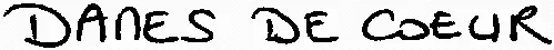 DAMES DE COEUR