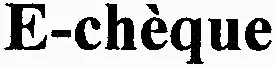 E-chèque