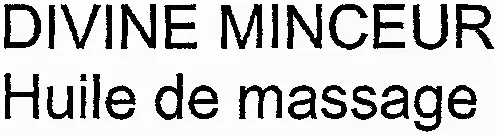 DIVINE MINCEUR Huile de massage