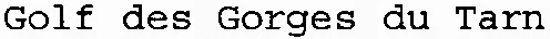 Golf des Gorges du Tarn