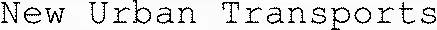 New Urban Transports