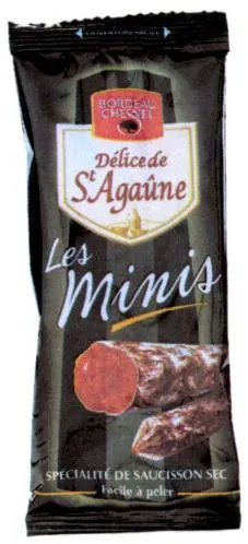 BORDEAU CHESNEL DELICE DE ST AGAUNE LES MINIS SPECIALITE DE SAUCISSON SEC