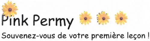 Pink Permy Souvenez-vous de votre première leçon!