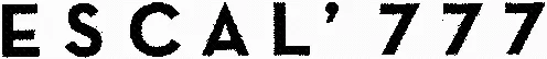 ESCAL' 777