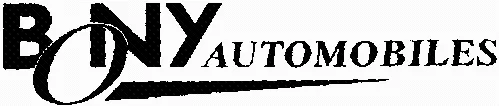 BONY AUTOMOBILES