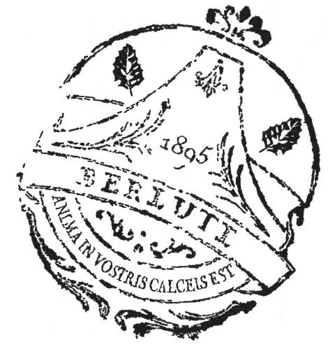 1895 BERLUTI ANIMA IN VOSTRIS CALCEIS EST