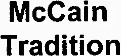 McCain Tradition