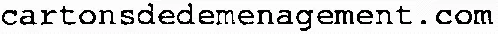 cartonsdedemenagement.com