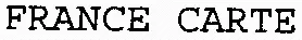 FRANCE CARTE