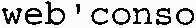 web'conso