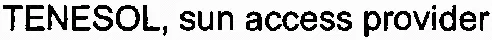 TENESOL, sun access provider