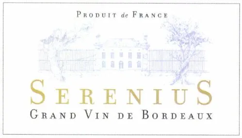 SERENIUS GRAND VIN DE BORDEAUX