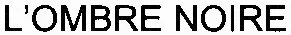 L'OMBRE NOIRE