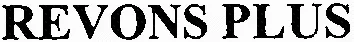 REVONS PLUS