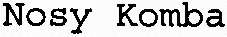 Nosy Komba