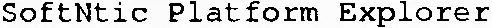 SoftNtic Platform Explorer
