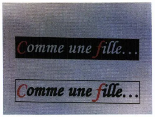 Comme une fille…