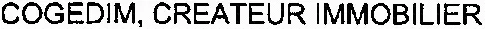 COGEDIM, CREATEUR IMMOBILIER