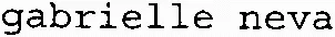 gabrielle neva