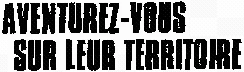 AVENTUREZ-VOUS SUR LEUR TERRITOIRE