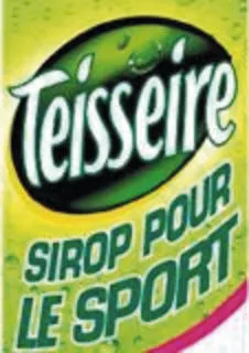 TEISSEIRE SIROP POUR LE SPORT