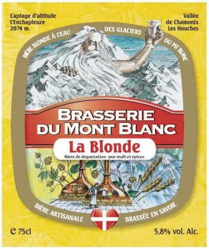 BRASSERIE DU MONT BLANC LA BLONDE