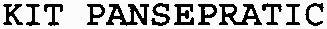KIT PANSEPRATIC
