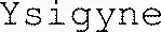 Ysigyne