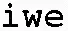 iwe