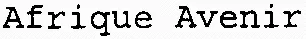 Afrique Avenir