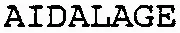 AIDALAGE