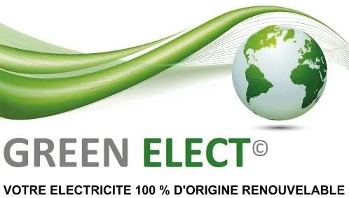 GREEN ELECT VOTRE ELECTRICITE 100% D ORIGINE RENOUVELABLE