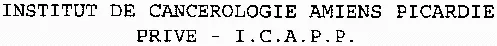 INSTITUT DE CANCEROLOGIE AMIENS PICARDIE PRIVE – I.C.A.P.P.
