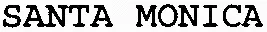 SANTA MONICA