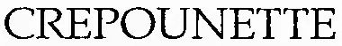 CREPOUNETTE