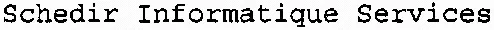 Schedir Informatique Services