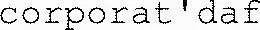 corporat'daf