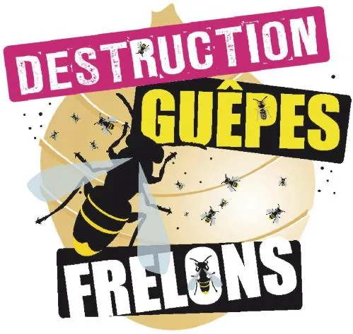 DESTRUCTION GUEPES FRELONS