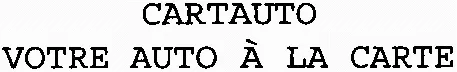CARTAUTO VOTRE AUTO À LA CARTE