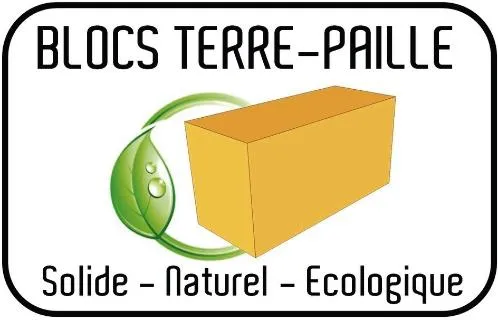 BLOCS TERRE-PAILLE SOLIDE - NATUREL- ECOLOGIQUE